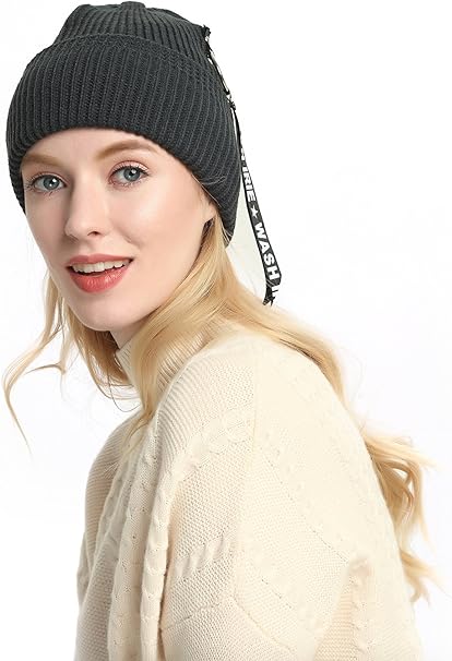 Amazon Pizoff ピゾフ 帽子 ニット帽 ニットキャップ グレー 無地 メンズ リブ編み 男女兼用 秋冬 プレゼントak009 Darkgray ニット 通販