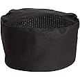 Uncommon Threads Unisex Elastic Back Cook Chef Hat Beanie Cap with Mesh