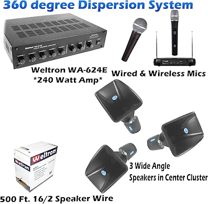 outdoor center speaker