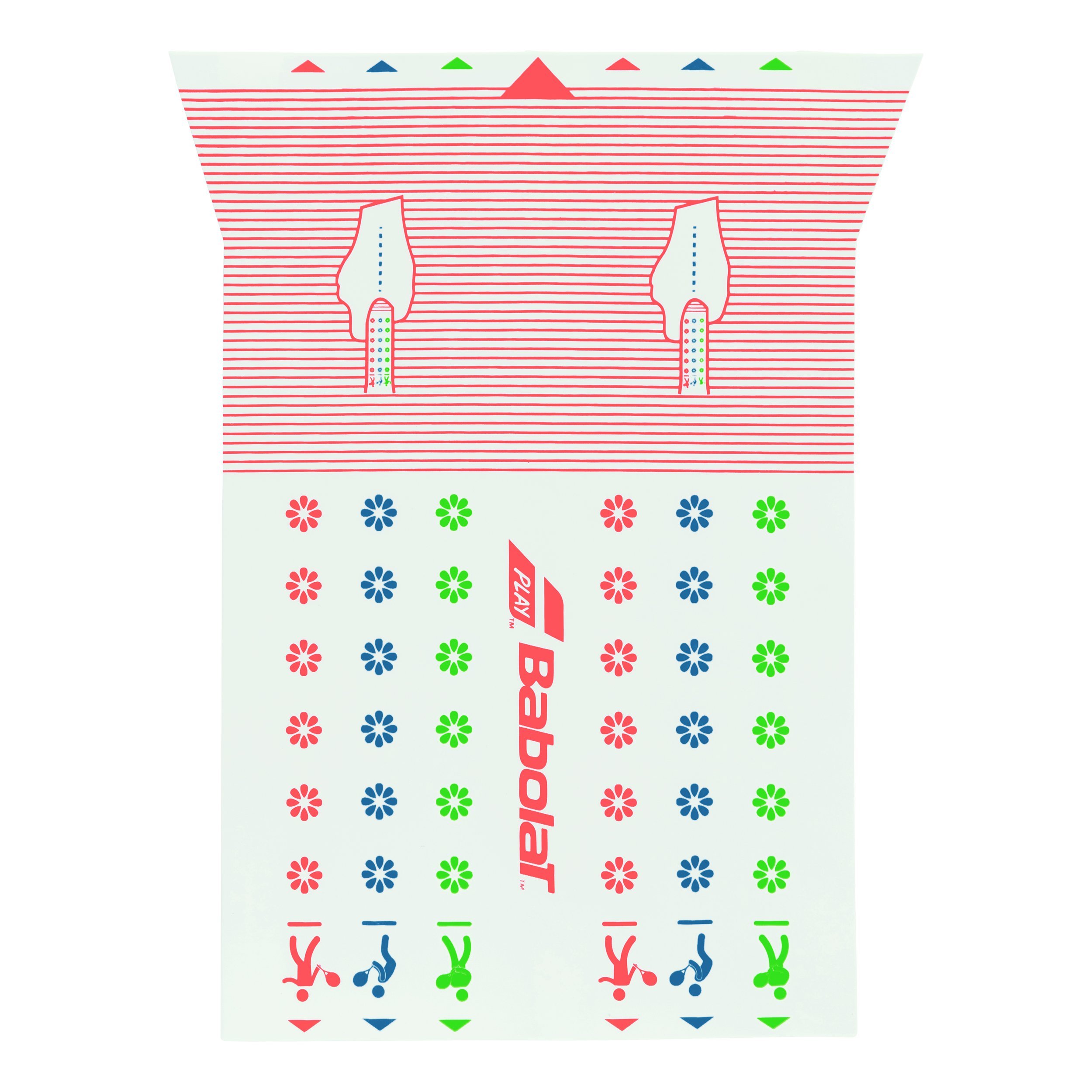 BABOLAT IMPROVERGRIP X2 Racket accesories - White - (Blanco Rosa), UNIQ