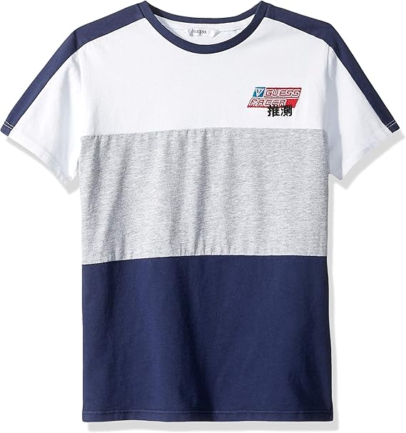 guess t shirt striped