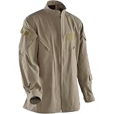 DRIFIRE FORTREX FR 2-Piece Flight Suit Jacket, NAVAIR, Tan, Large, Short, PHX2-7129-JA-450-TN-LGS