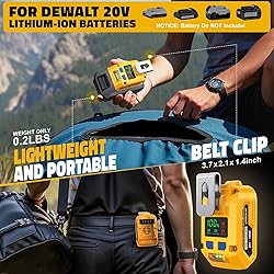 100W USB Battery Adapter Compatible with Dewalt