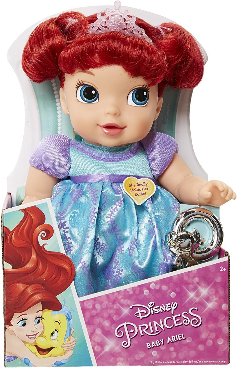 Amazon Disney Princessディズニープリンセス 赤ちゃんアリエル Baby Ariel 並行輸入品 人形 ドール おもちゃ
