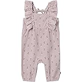 Modern Moments by Gerber baby-girls Ruffles Long Leg Romper