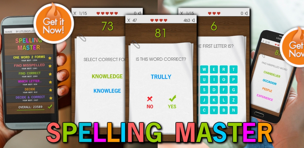 Spelling Master Free Apps & Games