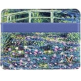 Monarque RFID Slim Wallet (Monet - Water Lily Pond & Japanese Bridge)