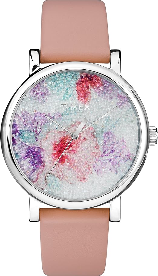 Timex swarovski crystal watch Clearance