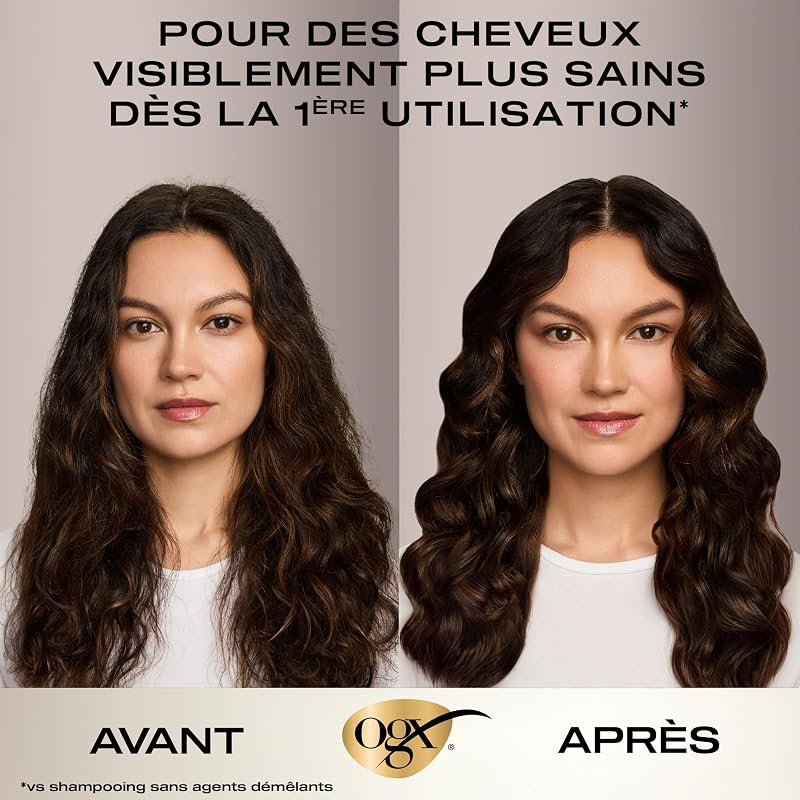 | Après-Shampooing Nourrissant + Lait de Coco (flacon de 385 ml) – Après-shampooing hydratant pour des cheveux renforcer – Soin cheveux pour tous types de cheveux au parfum irrésistible