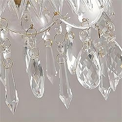 LIGHTLAND 8 Inch Vintage Crystal