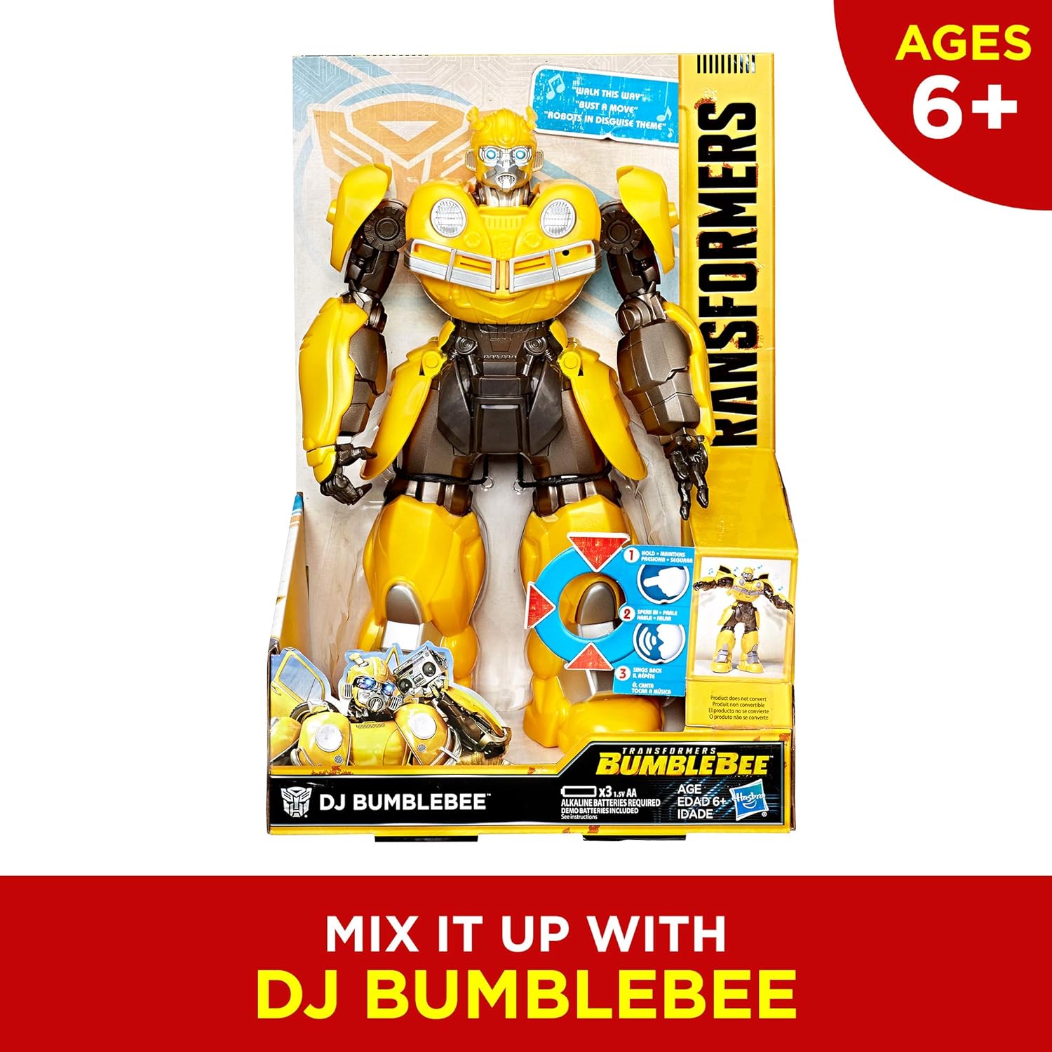 dj bumblebee toy