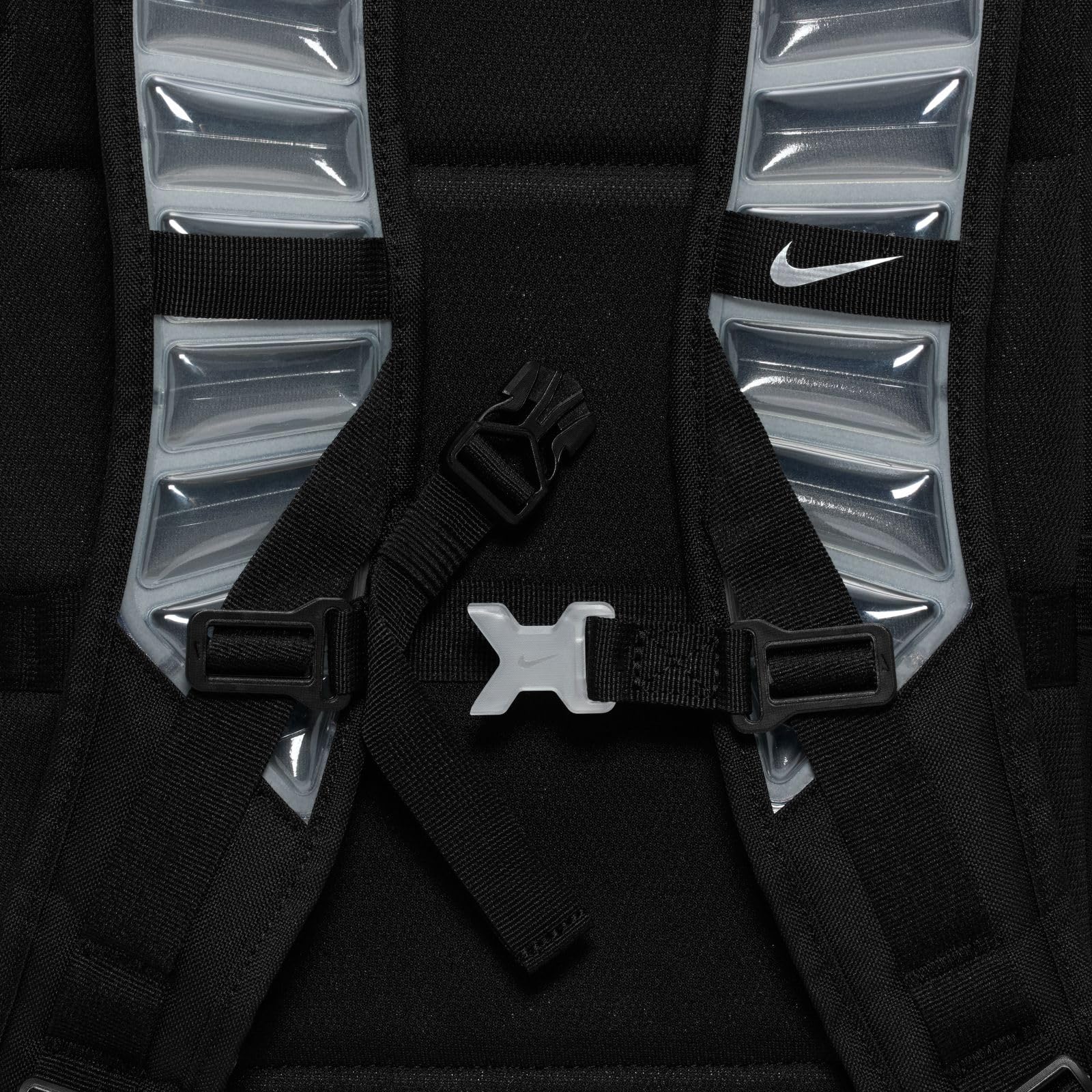 Nike Varsity Elite Backpack (32L), Black/Black/Metallic Silver, One Size