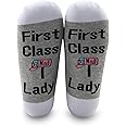 MBMSO First Class Mail Lady Postal Carrier Gift - 2 Pairs