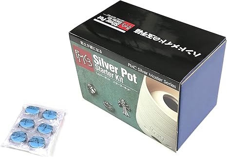 Amazon Co Jp 純銀粘土 Pmc3スターターキット マニュアル付き Pmc3固形燃料 30g 6 2点セット ホビー