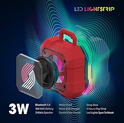 SOAR NBA Shockbox LED Wireless Bluetooth Speaker
