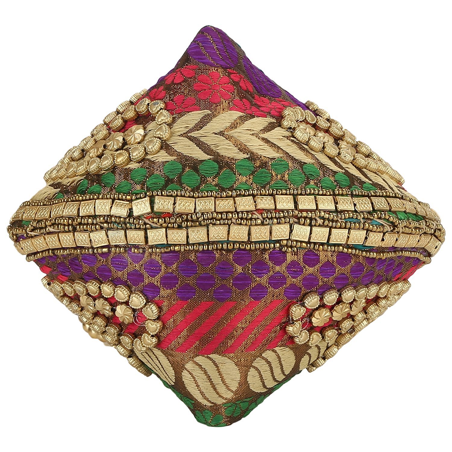 stop here handmade zari hari potli bag