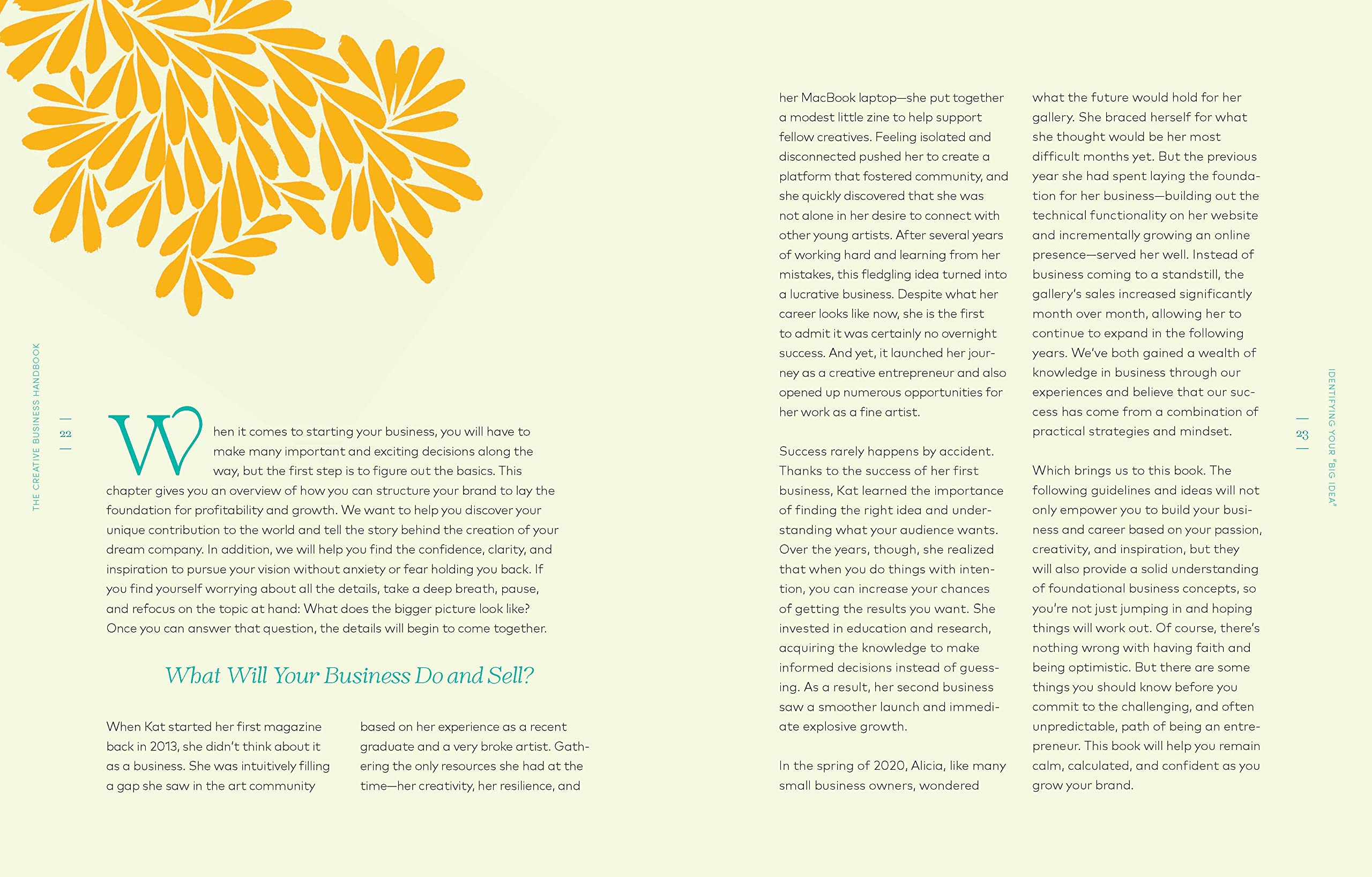 The Creative Business Handbook: Follow Your Passions and Be Your Own Boss