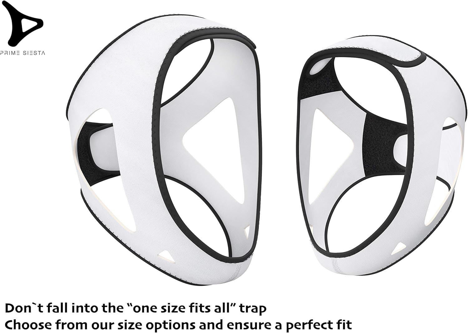 PrimeSiesta: Chin Strap for Snoring - Snore Stopper & Anti Snore Chin Strap for CPAP Users - Breathable, Flexible & Easily Adjustable with Eversoft Technology: Health & Personal Care
