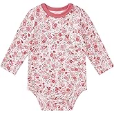pureborn Baby Girls Boys Bodysuit Super Soft Cotton Romper 0-24 Months