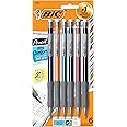 BIC Mechanical Pencil Xtra Comfort, 0.5 mm, Assorted Barrel (BICMPFGP61), 6 count