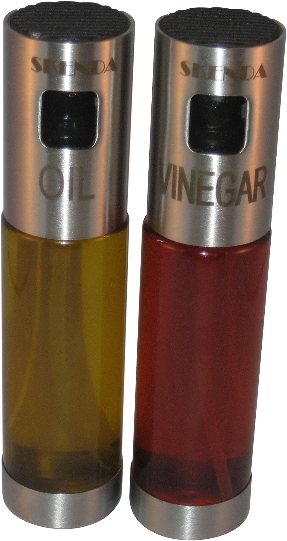 Oil and Vinegar Dispenser, Replaces Salad Dressing Bottles,Cruet - Free E-books - Perfect Oil Sprayer For Cooking, Olive Oil Sprayer - Great Portion Control Olive Oil Sprayer with funnel and cleaning brush