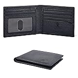 Slim Leather Wallet for Men - RFID Wallets 6 Credit