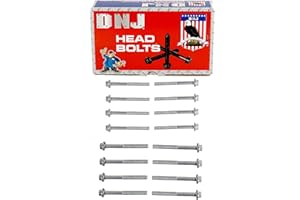 DNJ HBK3135 Head Bolt Kit for 2006-2011 Buick, Chevrolet, Pontiac, Saturn Aura, G6, Impala 3.5L-3.9L V6 12V OHV 3490cc