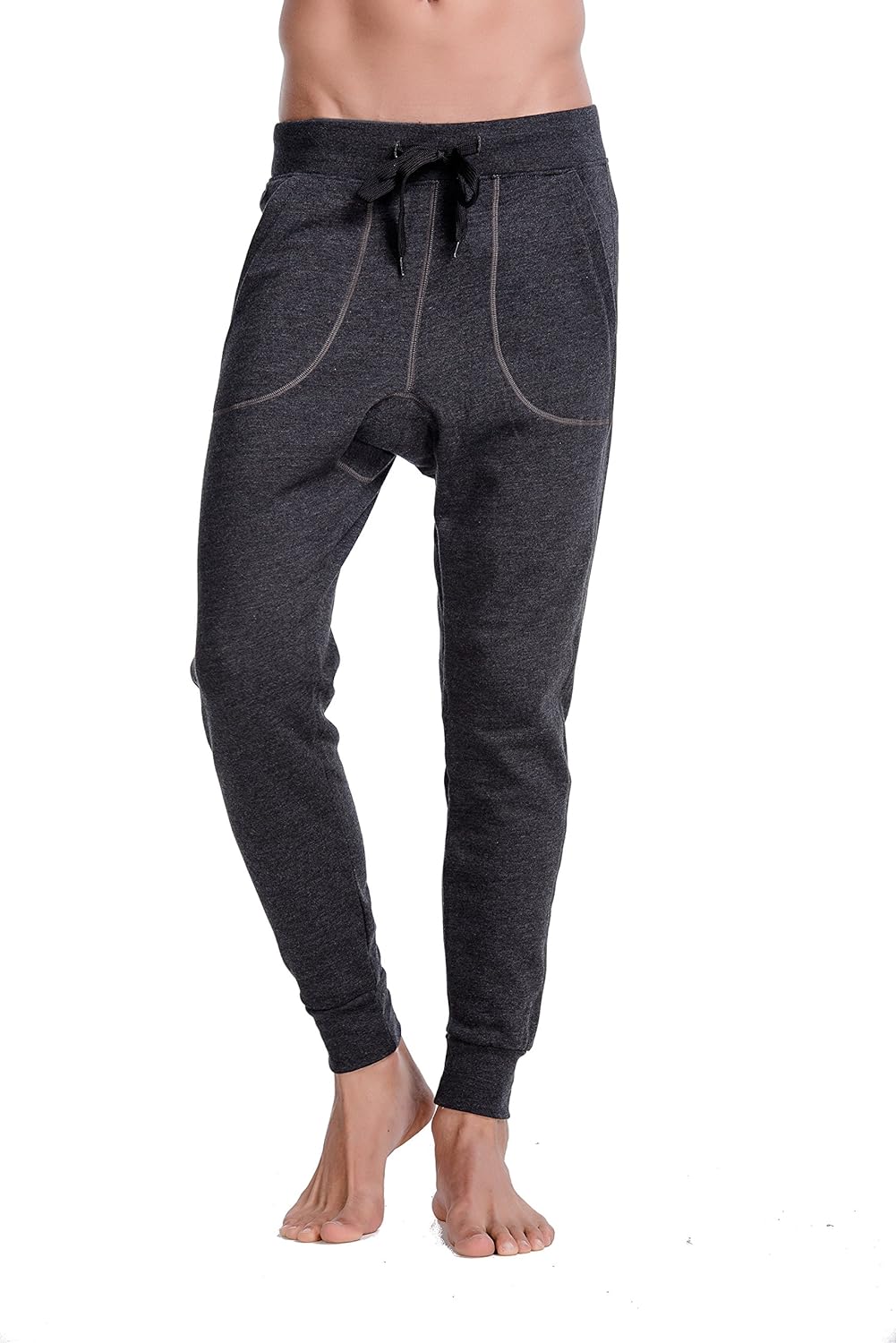 mens grey tracksuit bottoms