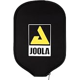 JOOLA Universal Pickleball Paddle Cover with Zipper - Neoprene Sleeve Fits All Pickleball Paddles - Pickleball Accessory for Standard, Wide, &amp; Elongated Rackets - Black