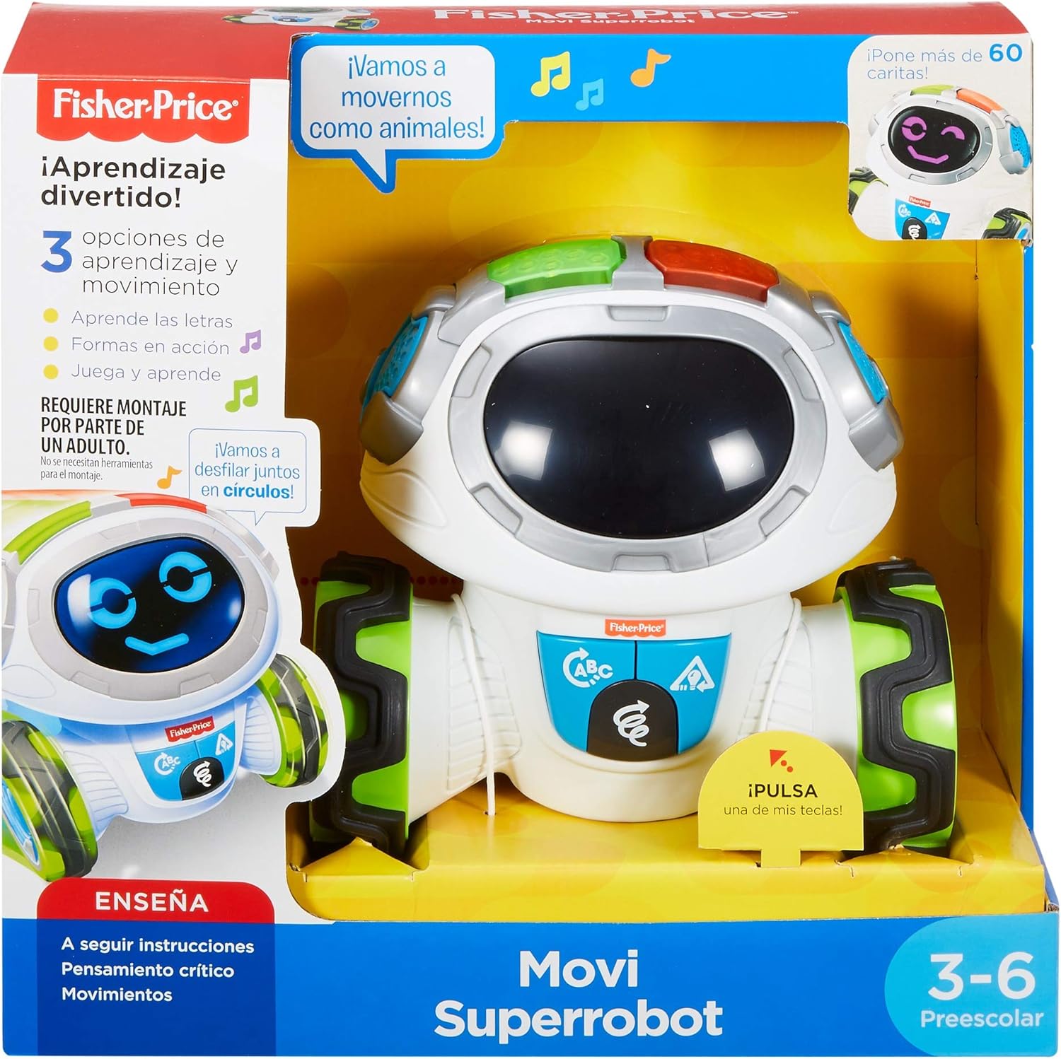fisher price movi superrobot juguetes mattel