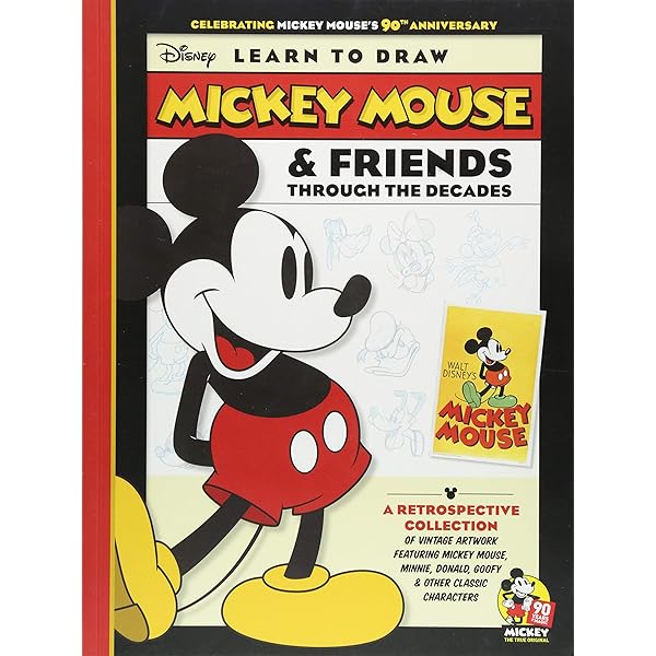 Disney Mickey Mouse & Friends Through the Decades Art Studio