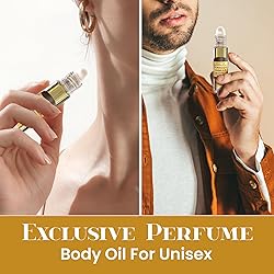 Tobacco Vanilla Unisex Body Oil (10ml Roll On), for