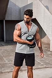 COOFANDY Gym Workout Shirts for Men Pack Cutoff