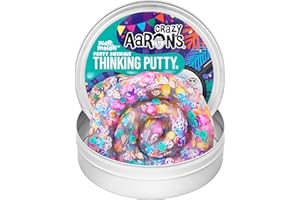 Crazy Aaron's Thinking Putty® - Party Animals - Hide Inside Sensory Putty for Kids and Grown ups in a 4" Tin - Creative and Endless Fun, Stress Relief Therapy Toys, Never Dries Out - Made in USA