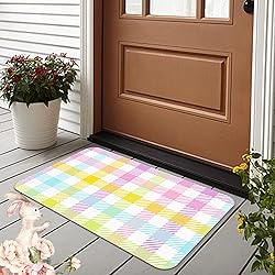 Easter Bunny Doormat Easter Rug Easter Decor