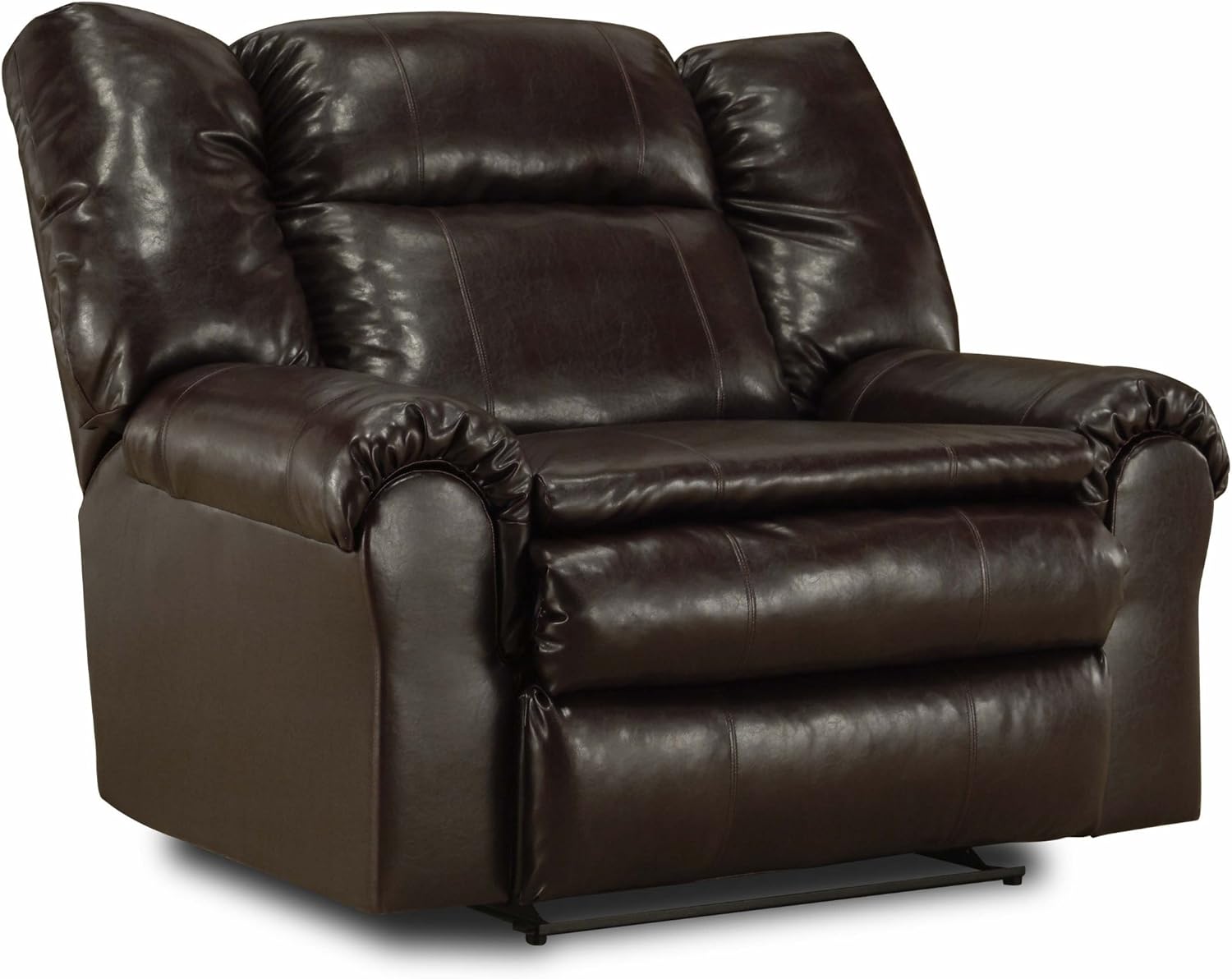 Simmons Upholstery Recliner Cuddler Brown Kitchen & Dining