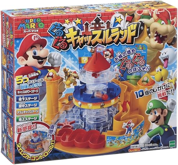 スーパーマリオ ぐるぐるキャッスルランド アクションゲーム おもちゃ Amazon