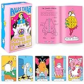 Wyspell Cat Tarot Cards with Guide Book - Unique 78-Card Tarot Deck - Beginner Friendly - Beautiful & Modern Tarot Decks for Cat Lovers and Enthusiasts