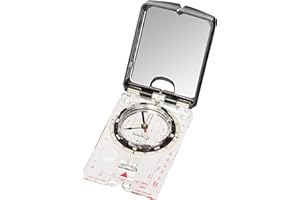 SUUNTO MC-2 Mirror Compass, Global/Northern Hemisphere Orientation Adventure/Hiking Compass, Magnifying Lens, Adjustable Declination & Luminous Markings
