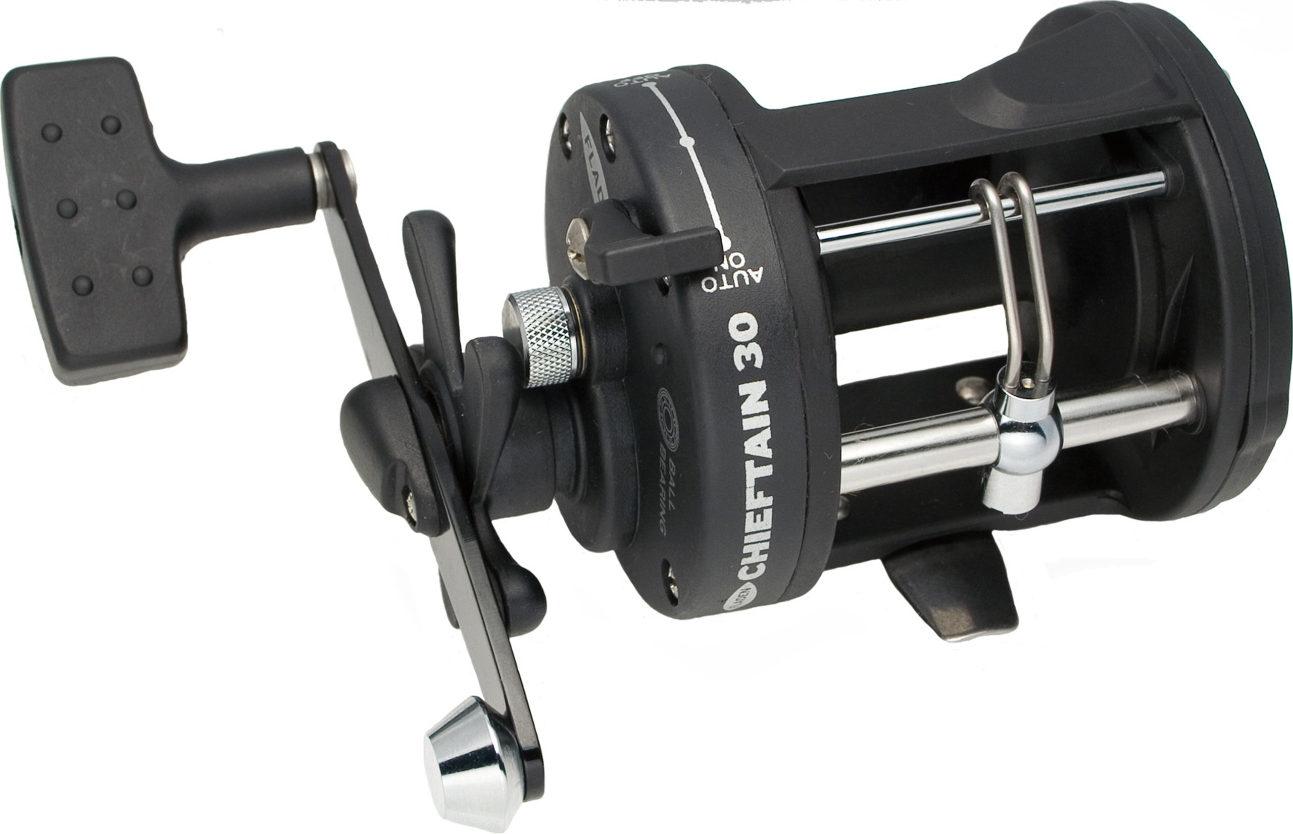 FLADEN Chieftain Multiplier Reel - Black, 30