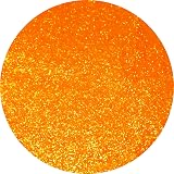 Hemway Fluorescent Orange Glitter Shaker 130g Fine Craft Glitter view 2