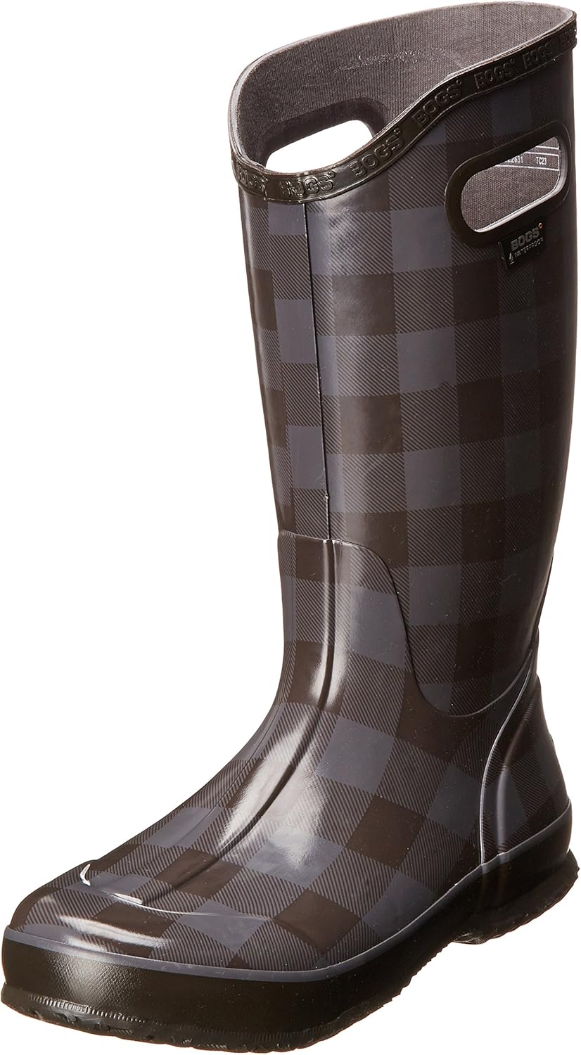 buffalo plaid womens boots