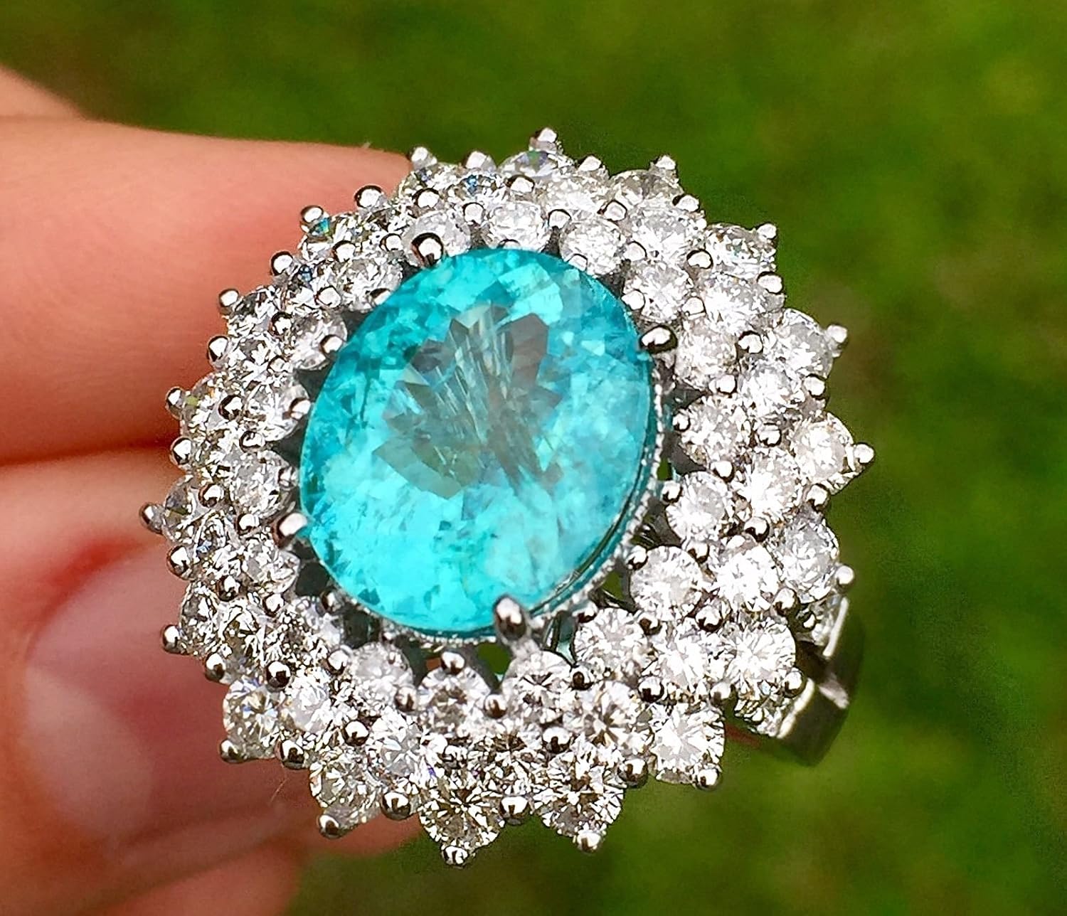 Natural Certified Paraiba Copper Bearing Tourmaline Diamond