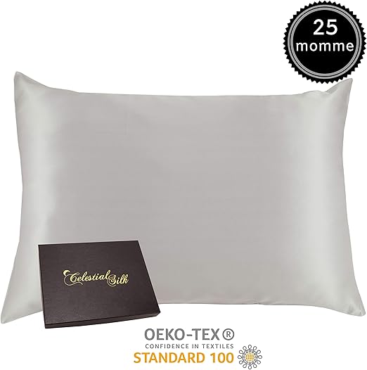 Amazon Com 100 Silk Pillowcase For Hair Luxury 25 Momme Mulberry