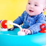 Bright Starts Giggling Safari Walker with Easy Fold Frame Ages 6 Months+ view 2