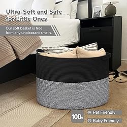 INDRESSME 115L Extra Large Cotton Rope Blanket