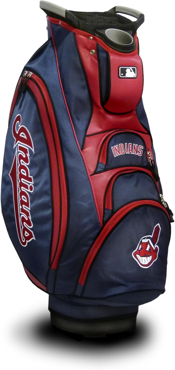 Team Golf MLB St Louis Cardinals Victory Golf Cart Bag, 10-way Top with Integrated Dual Handle & External Putter Well, Cooler Pocket, Padded Strap, Umbrella Holder & Removable Rain Hood : Sports & Outdoors