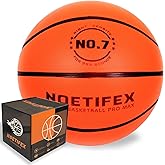Noetifex Upgraded 580g Weighted Silent Basketball, High-Density Quiet Indoor Training Ball with Gift Box, Real Bounce Soft Material, Ideal for Home & Apartment Dribbling Practice