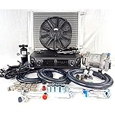 12V Cool&amp;Heat Electric Universal Underdash Air Conditioner DC Auto Car A/C Kit