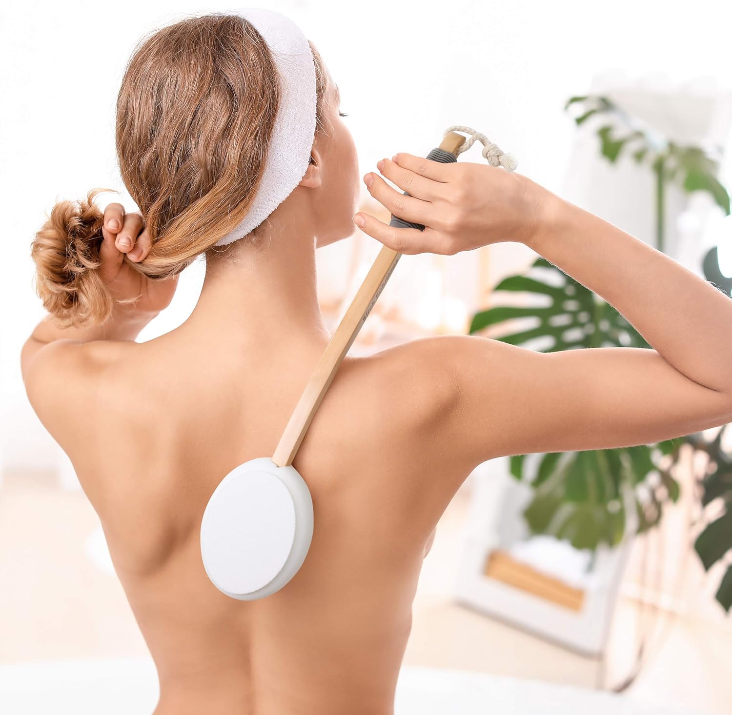 Slick- Lotion Applicator, 17 inch, Lotion Applicators for Your Back, Back Applicator for Lotion, Back Lotion Applicator Easy Reach Washable, Back Lotion Applicators, Back Self Tanner Applicator: Health & Personal Care